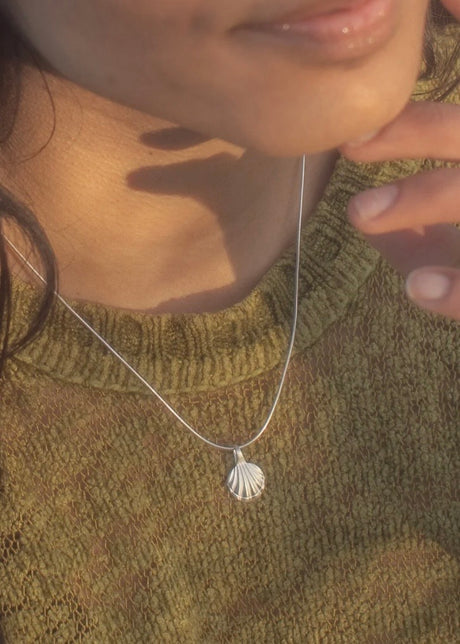 Meridian Necklace in Sterling Silver