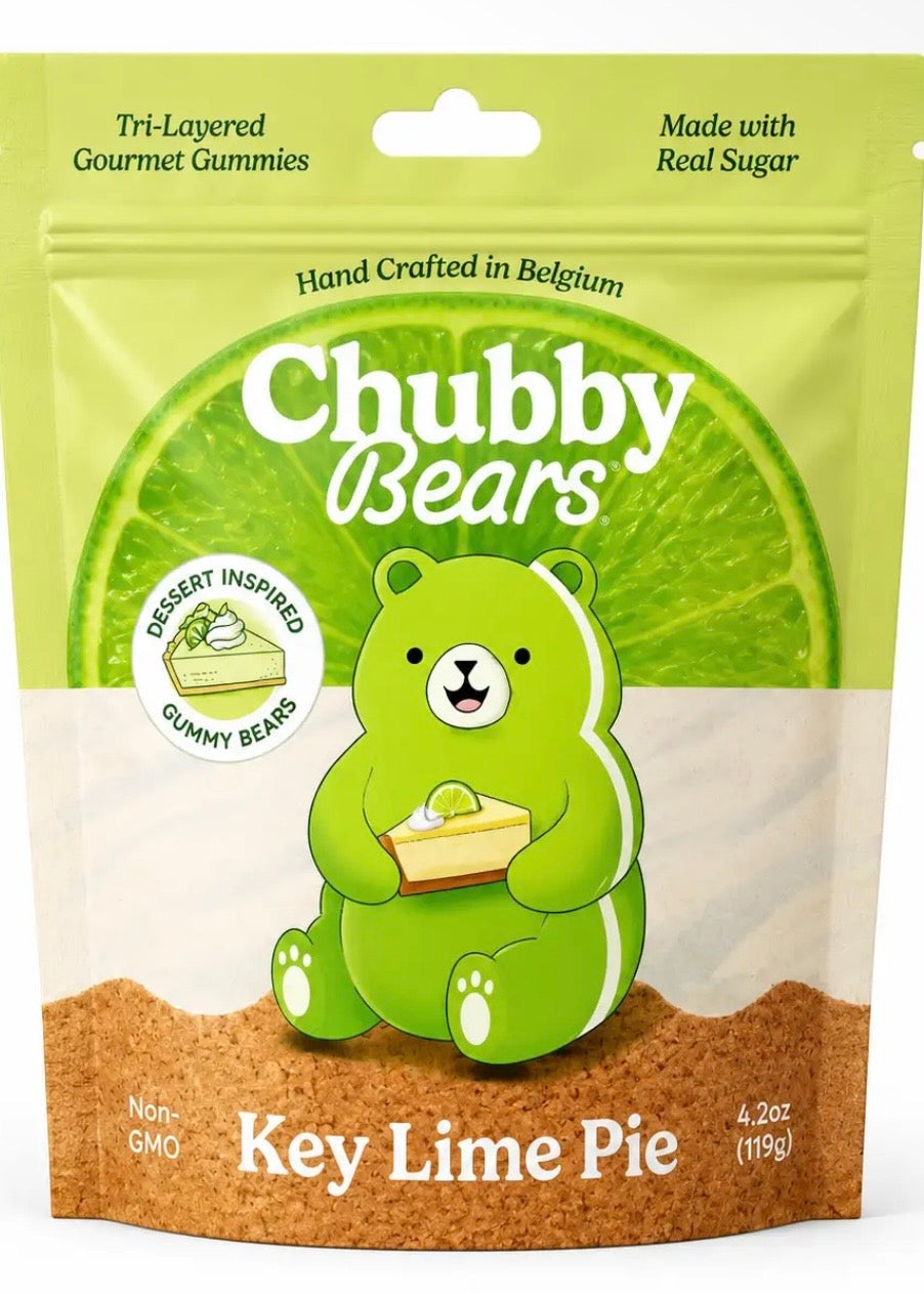 Chubby Bears Key Lime Pie Gummy Bears