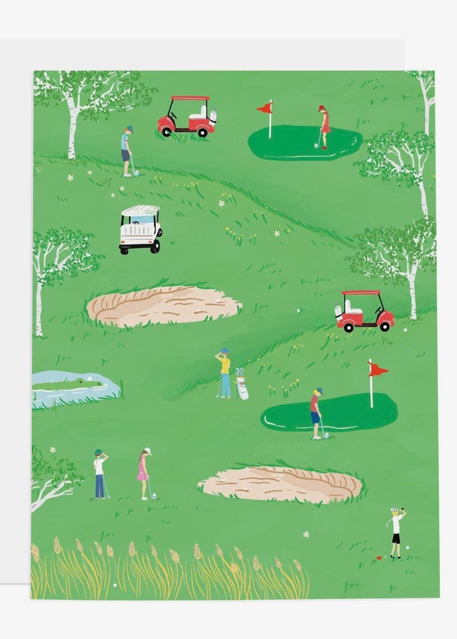 Tee Time Card