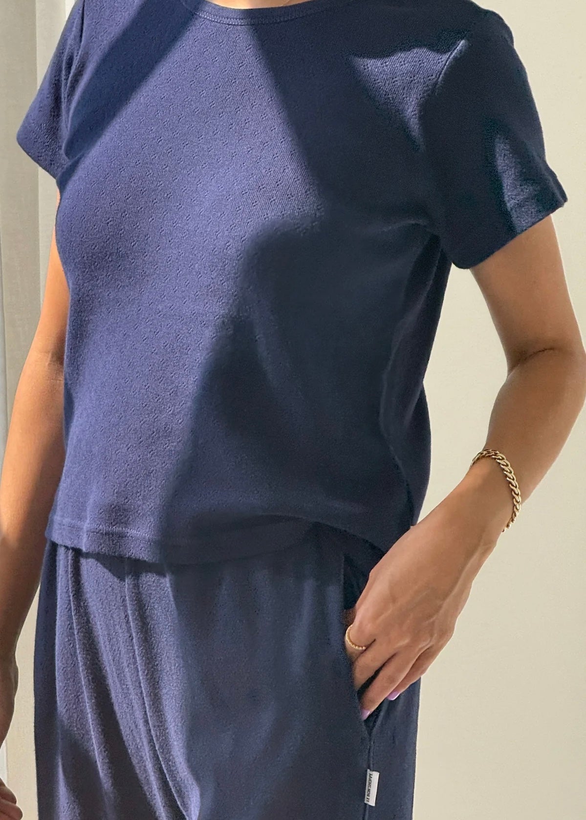 Pointelle Babe T-Shirt