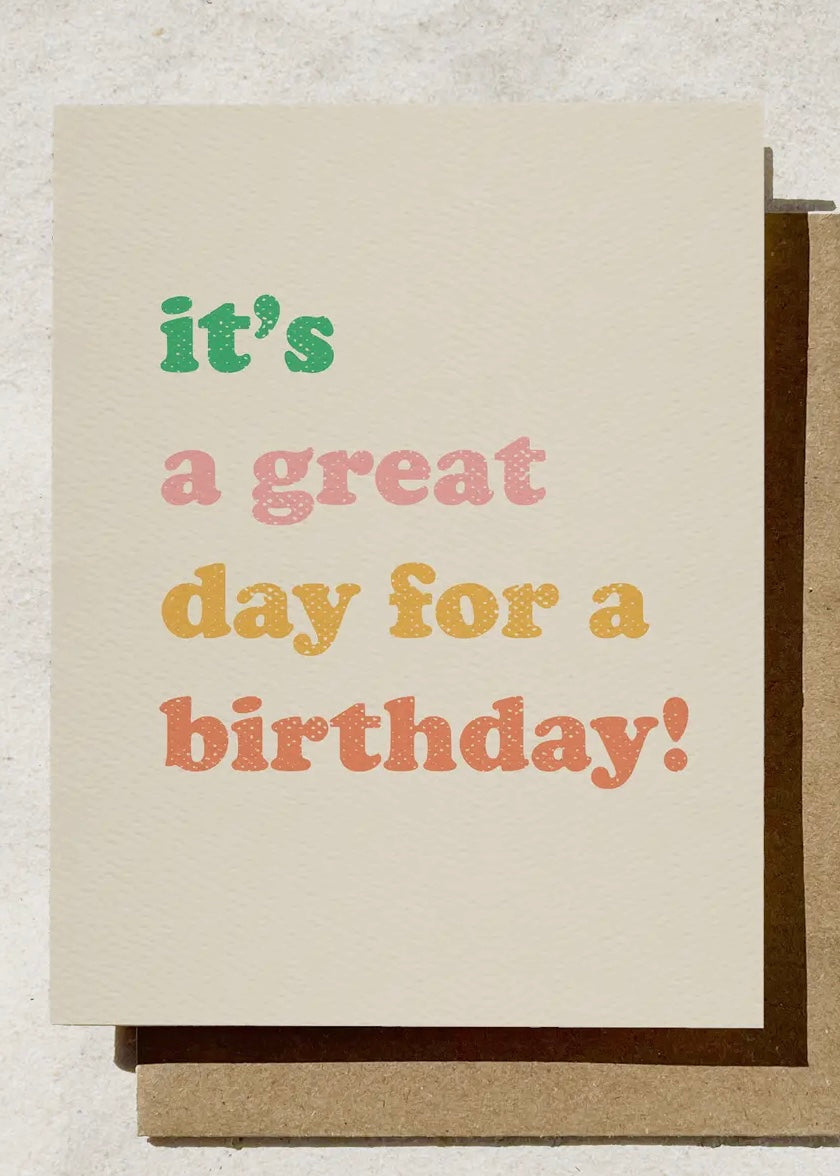 Great Day for a Birthday Card