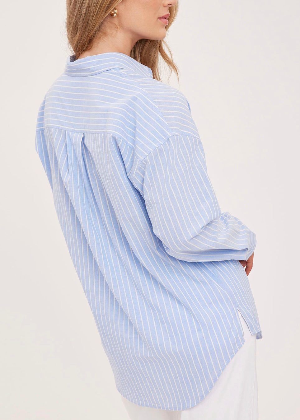 Orlando Button Up Stripe Shirt