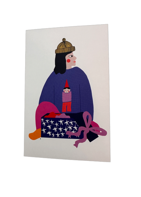 Present Card by Local Artist, Erika