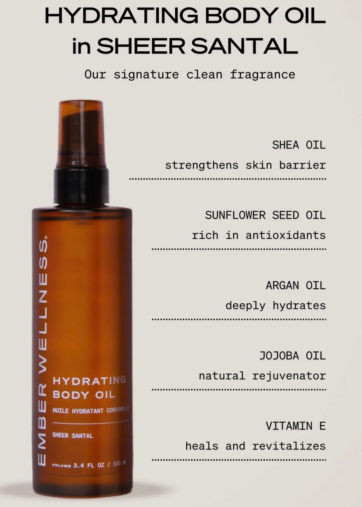 Hydrating Body Oil