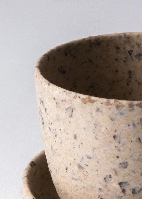 Coffee Bean Husk Mini Planter Pot