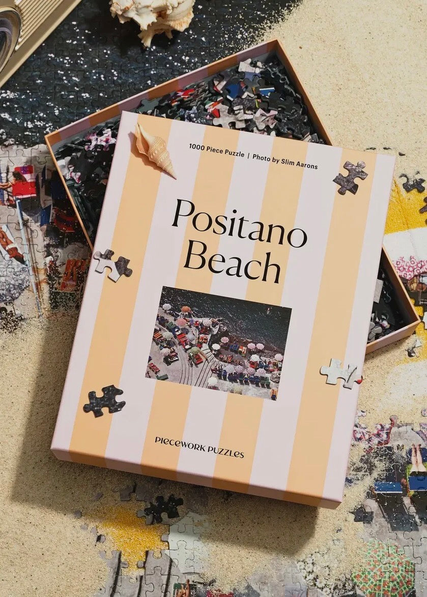 Positano Beach - Slim Aarons Collab - 1000 Pieces Puzzle
