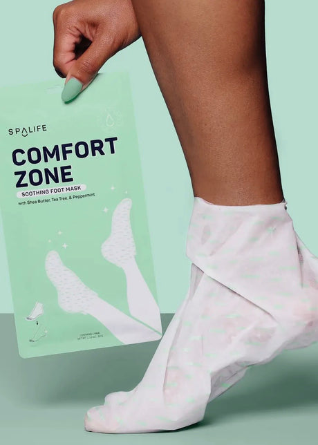 Comfort Zone Soothing Foot Mask with Shea Butter & Tea Tree