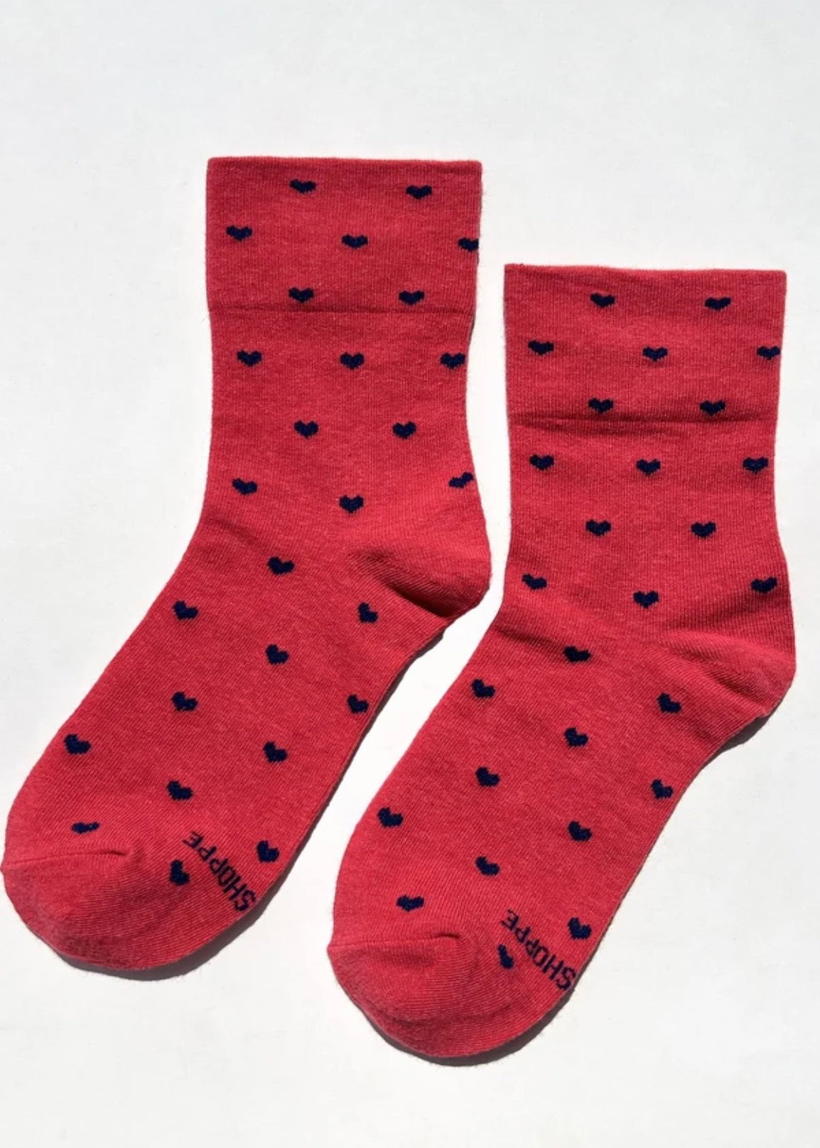 Heart Sneaker Socks