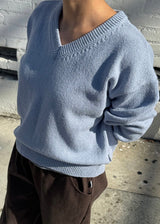 *pre-order Abby Cotton V-Neck Sweater