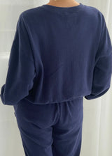 *pre-order Pointelle Crew Sweatshirt
