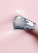 Milky Pink Green Flash Nail Polish