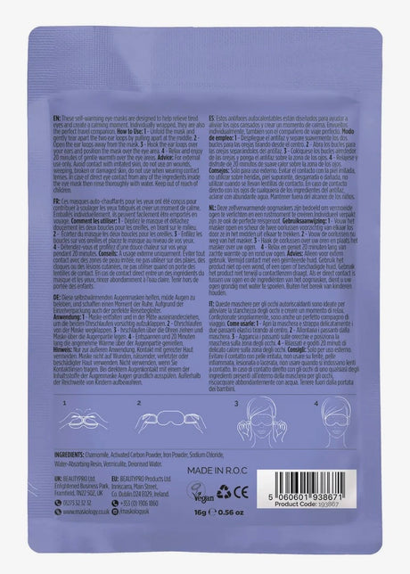 +maskology Thermotherapy Warming Eye Mask