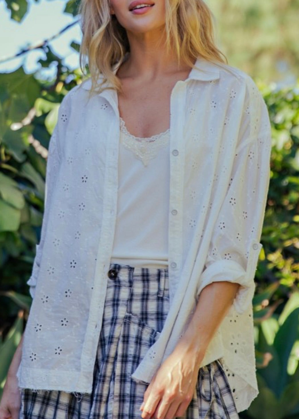 Tulsa Eyelet Shirt