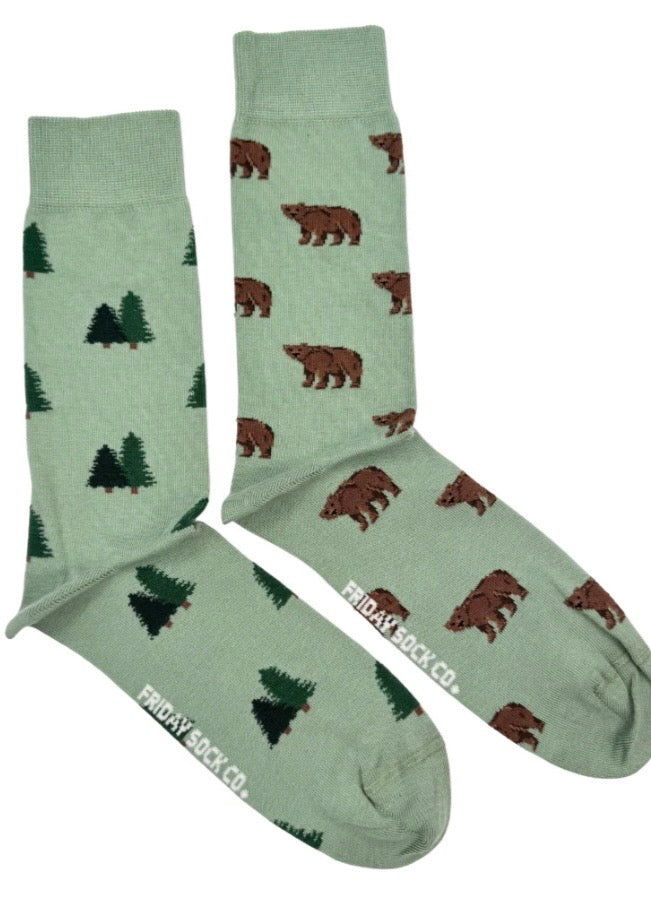 Forest & Bear Socks