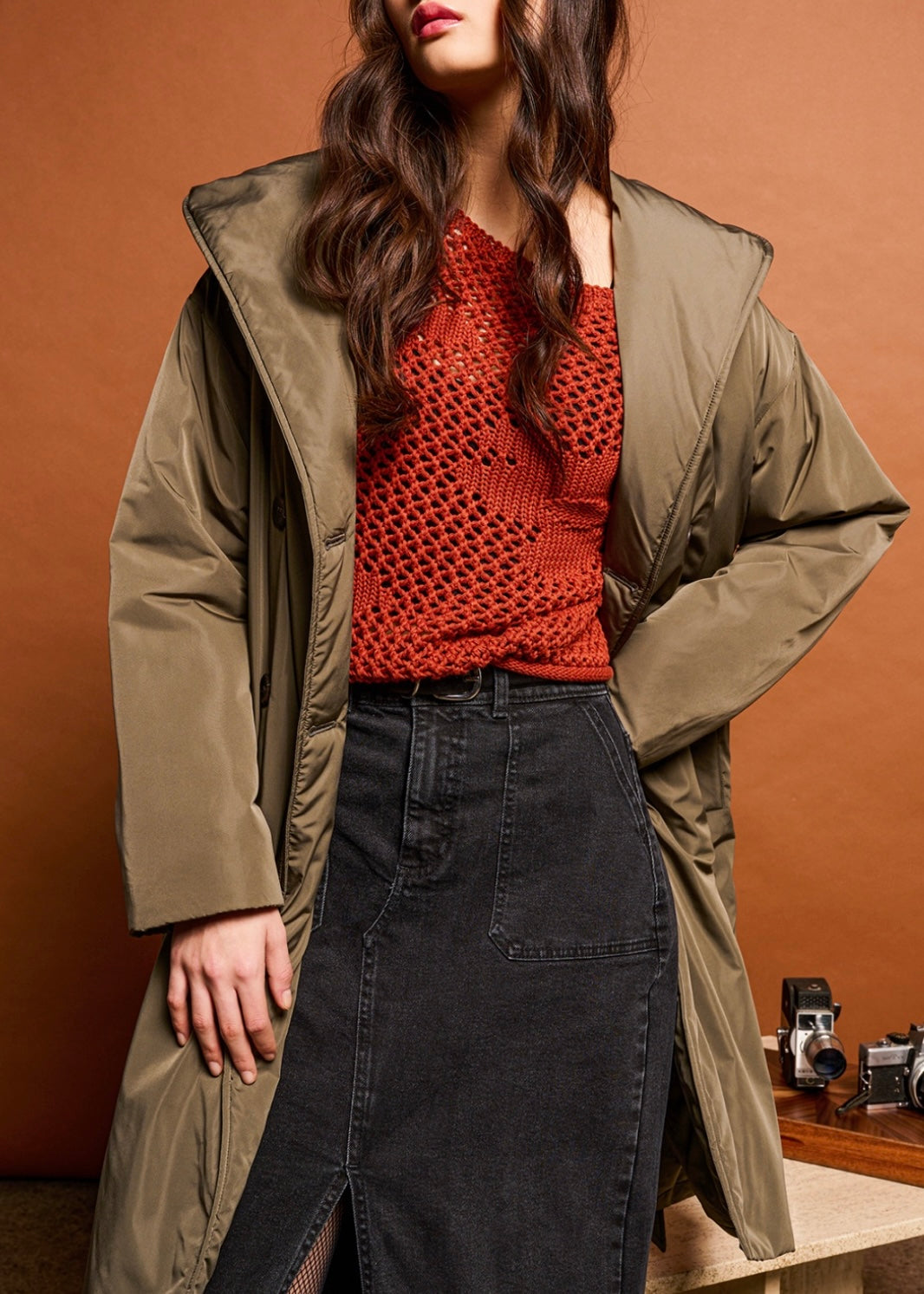 半額ストア Coats & Jackets Women's – Ribbon Red ジャケット・アウター