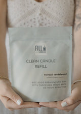 Tranquil Sandalwood Candle Refill