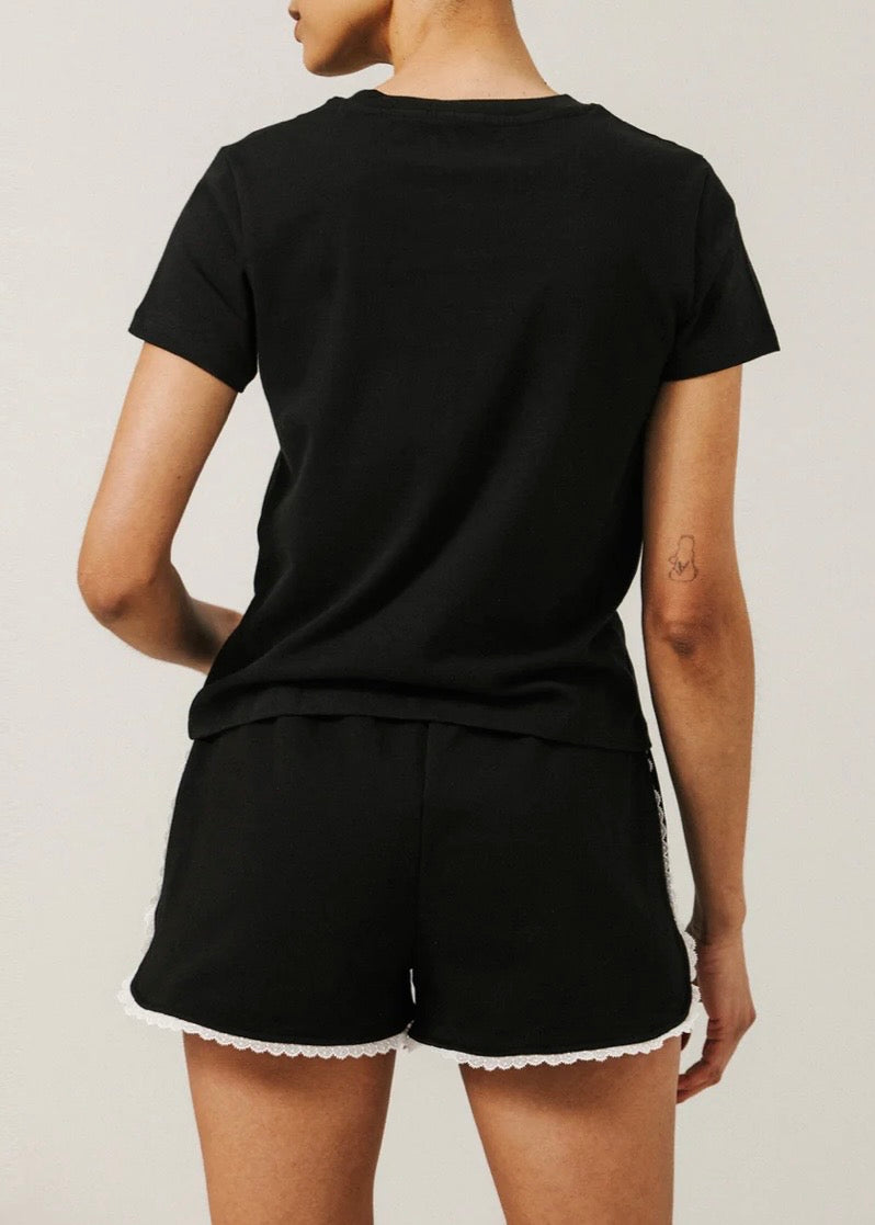 Cafe Brunette Paris Tee