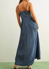 Clove Button Down Maxi Dress
