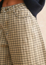 Abby Check Pant