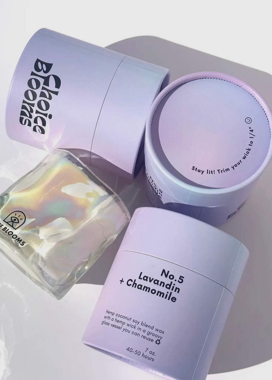 No. 5: Lavandin + Chamomile Candle