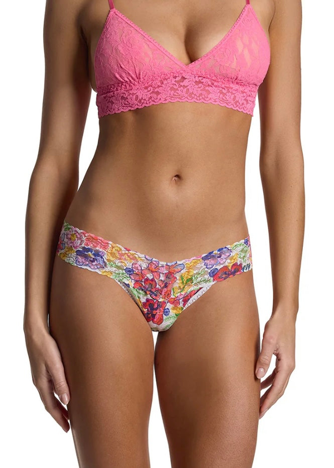 Printed Signature Lace® Thong