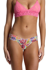 Printed Signature Lace® Thong