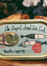 Tinned Fish Candle Vanilla Eggnog Candle