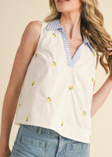 Fruit Bowl Sleeveless Top