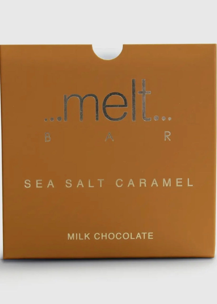 Chocolate Sea Salt Caramel Milk Chocolate Bar