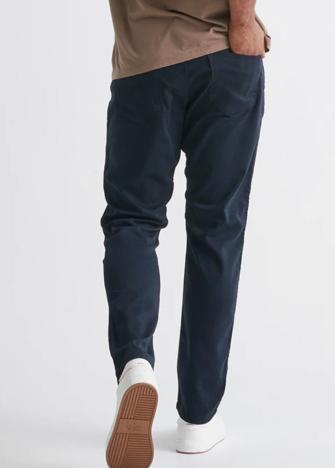 No Sweat Athletic Taper Navy
