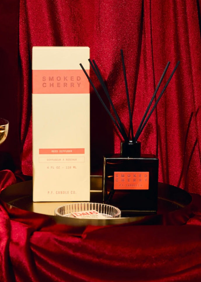 Smoked Cherry Reed Diffuser – Red Ribbon