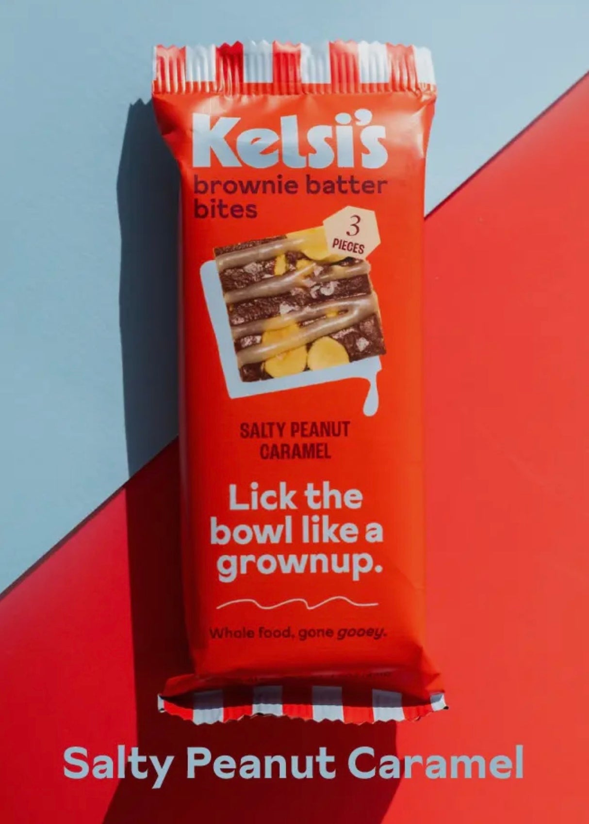 Salty Peanut Caramel Brownie Batter Bites (DF + GF)