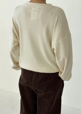 Pointelle Core Sweatshirt