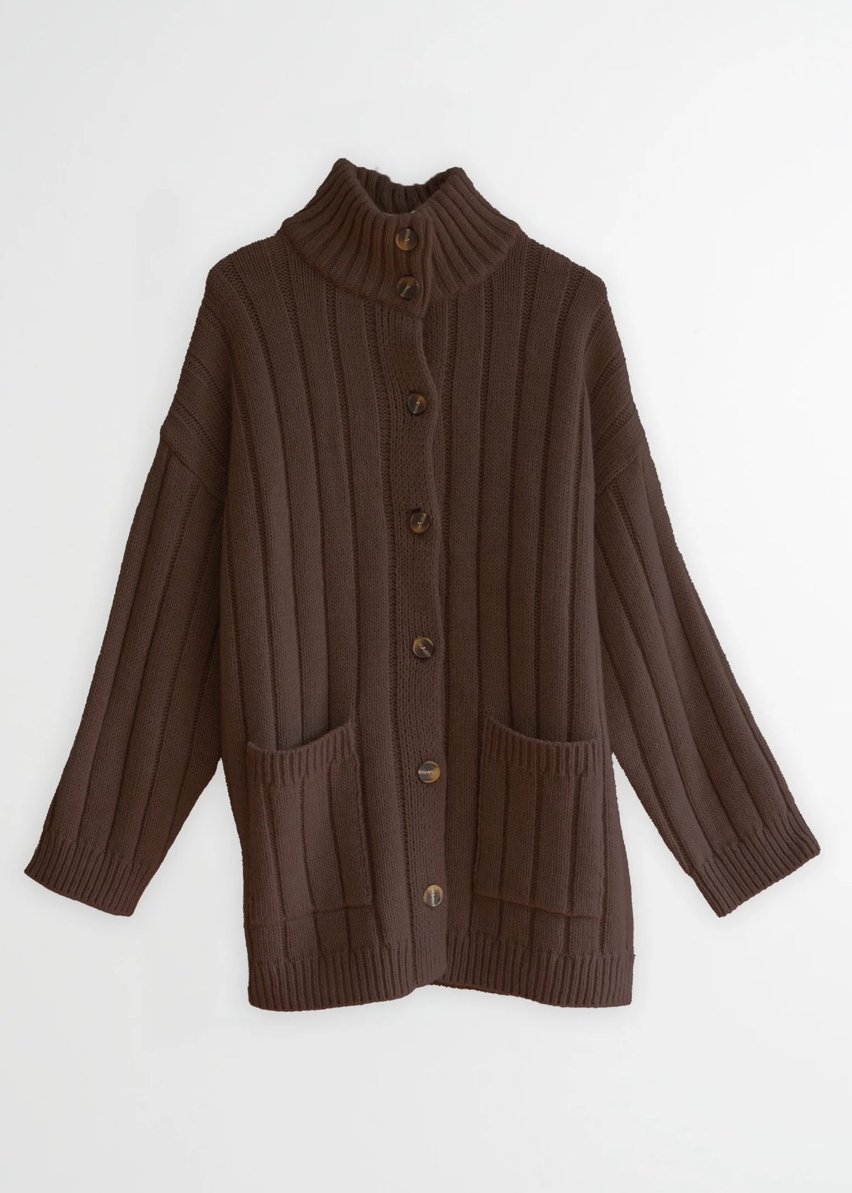 Ribbed Knit Cardigan