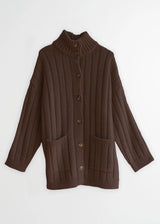 Ribbed Knit Cardigan