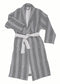 THE CASCADE | Stripe Unisex Robe
