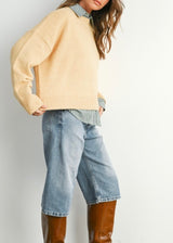 Butter Tie Back Sweater