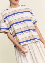 Lacey Stripe Tee