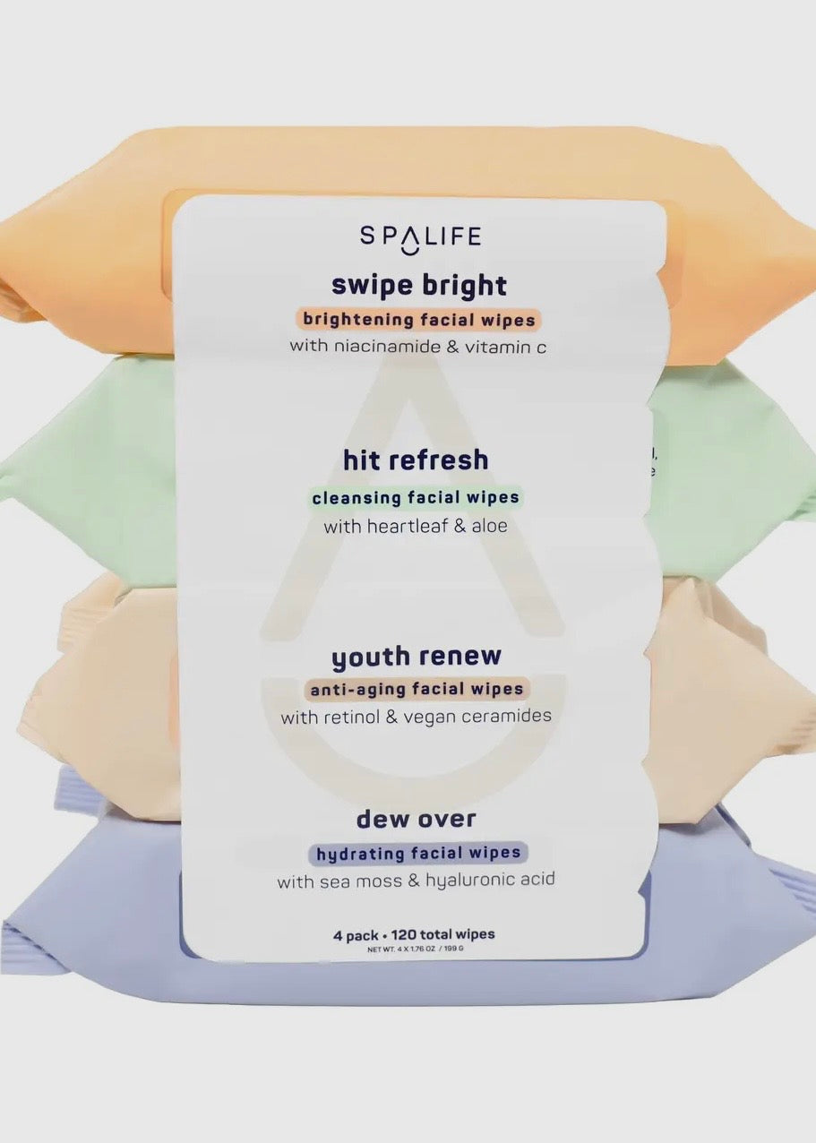Skincare Makeup Remover Facial Wipes Multi-Pack