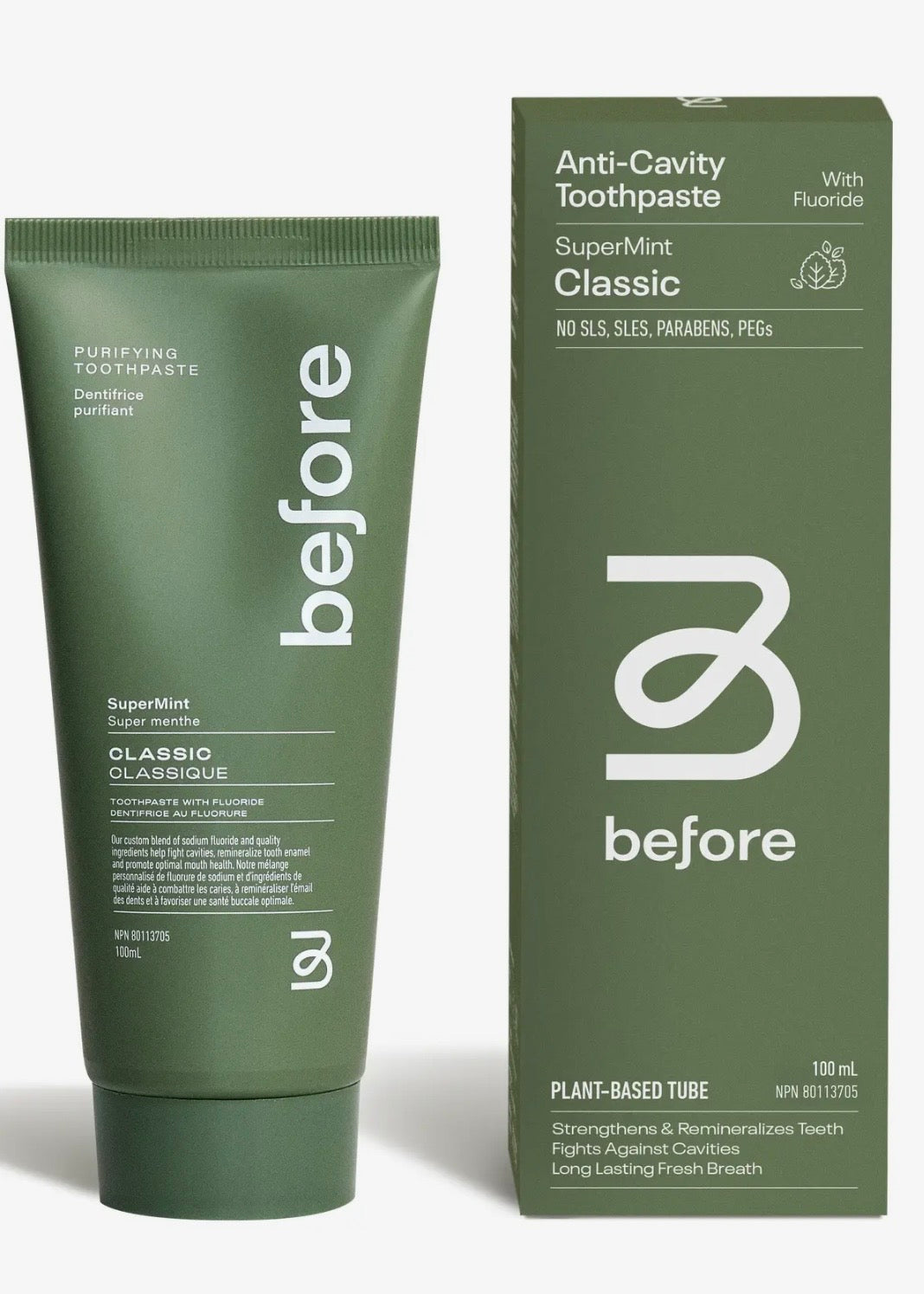 Anti-Cavity Supermint Classic Toothpaste (Fluoride)