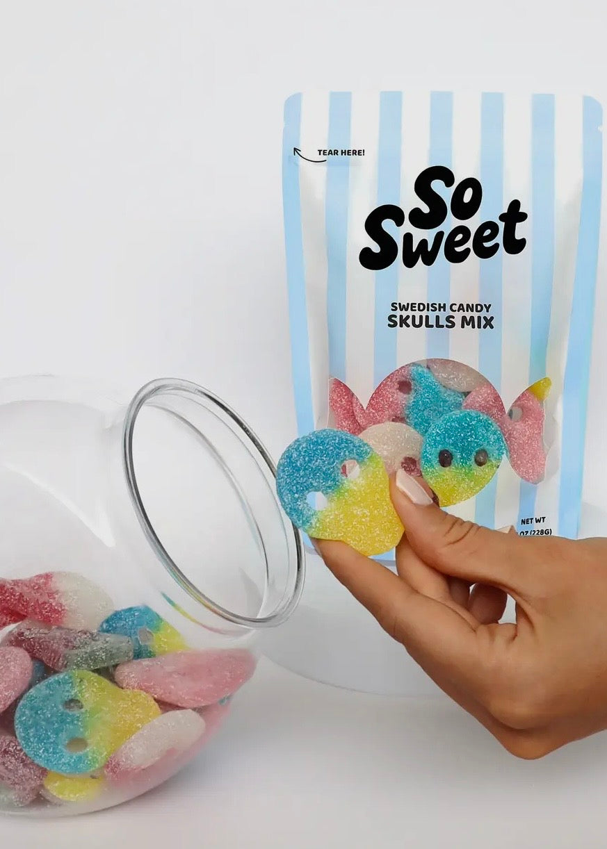 Swedish Candy Skulls Mix
