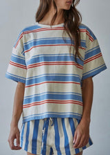 Caspian Striped Tee