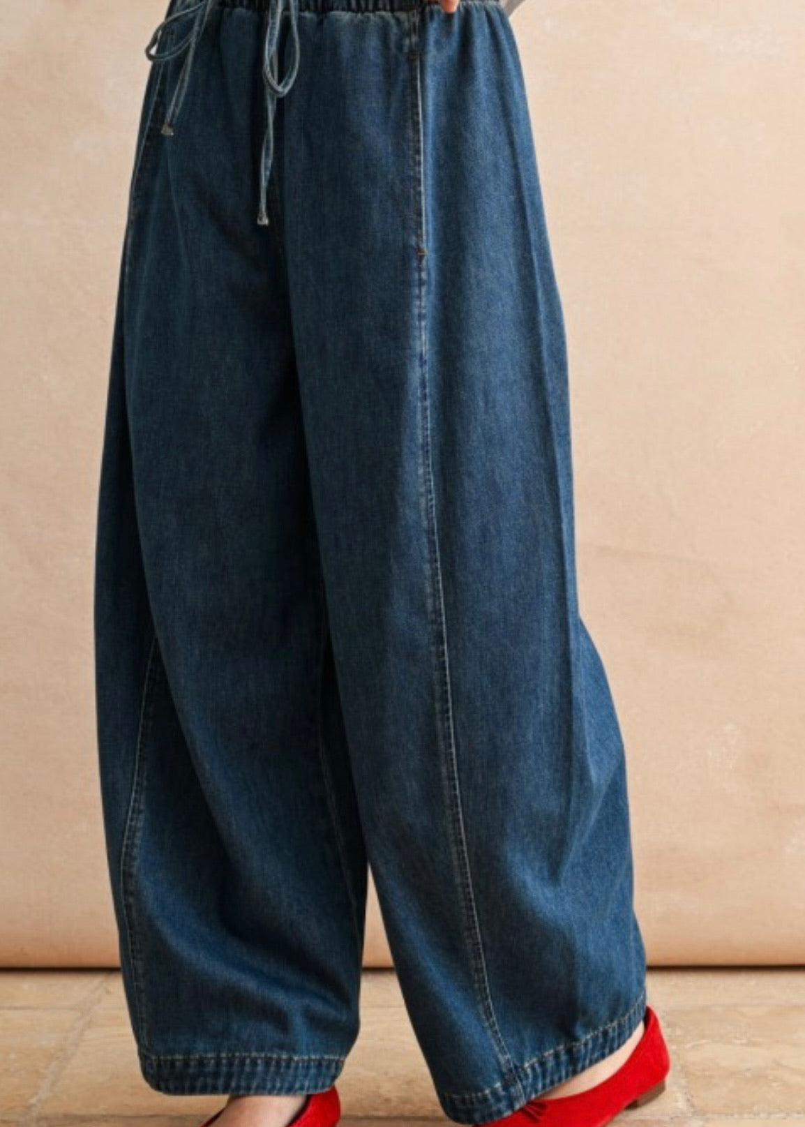 Sadie Tie Barrel Pants