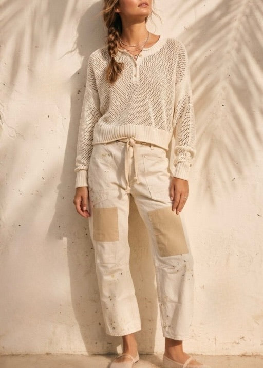 Layla Open Knit Sweater