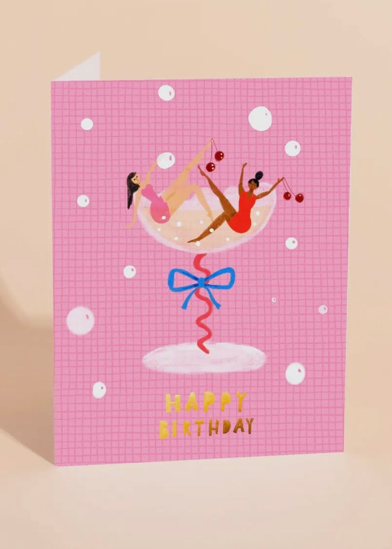 Apertivo Birthday Card
