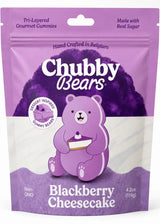 Chubby Bears Blackberry Cheesecake Gummy Bears