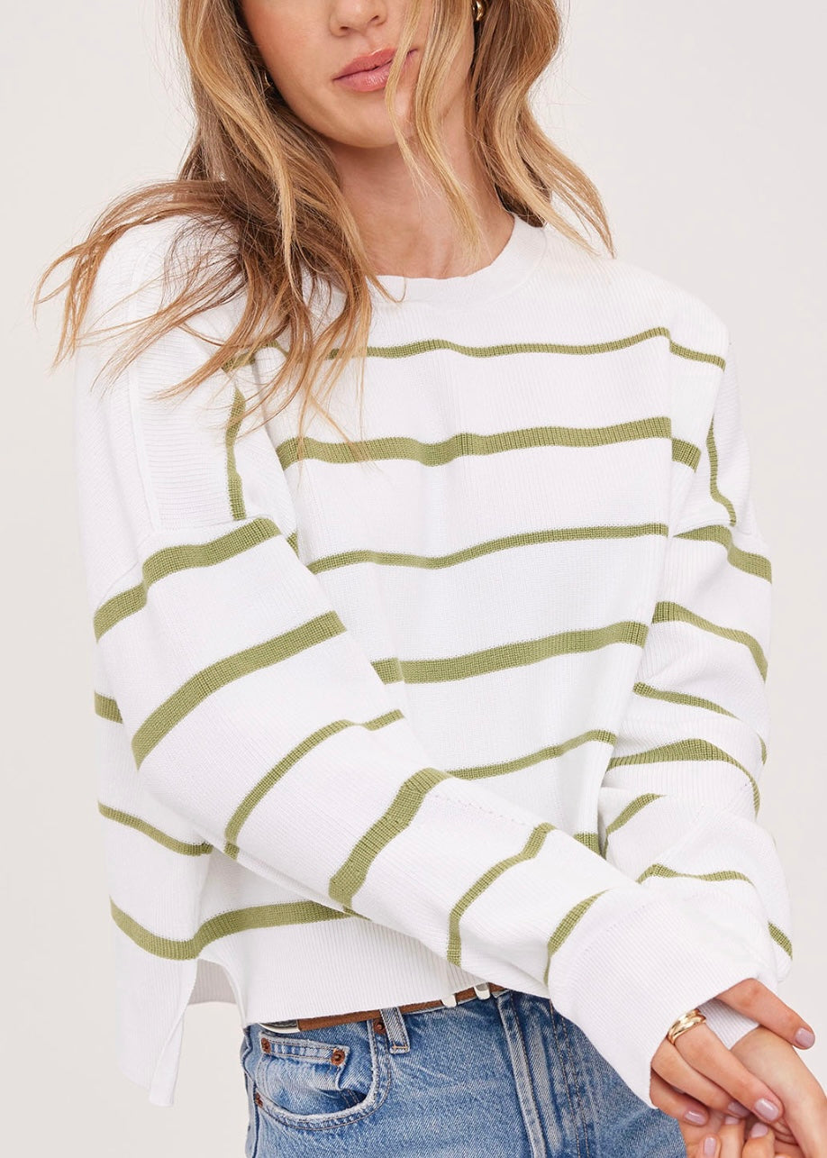 Echo Stripe Pullover