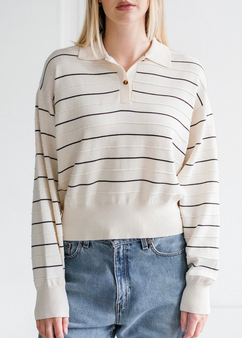 Knit Polo Shirt