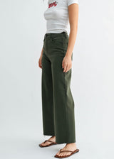 Scissor Cut Wide Leg Jean