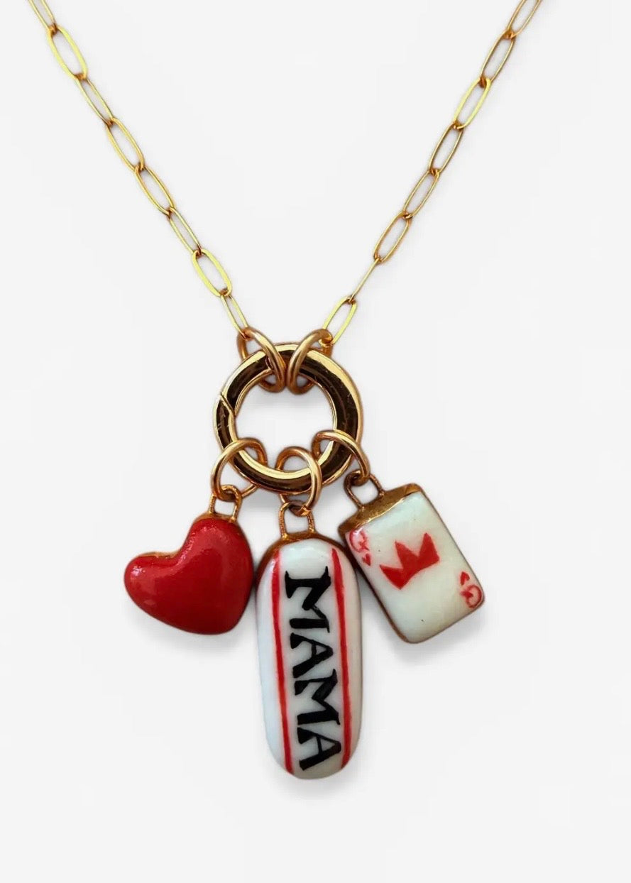 Small Red Heart Charm